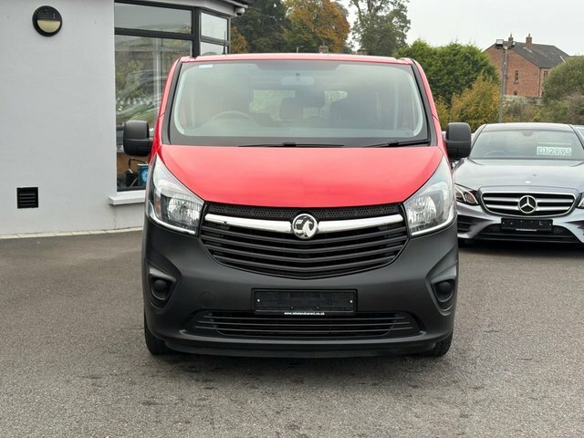 Vauxhall Vivaro 1.6 Cdti 2900 Biturbo Ecoflex Combi Van Double Cab SJ66CNC Red #5