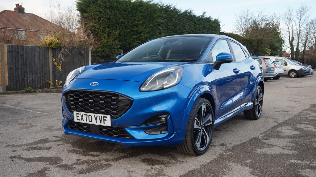 Ford Puma 1.0T Ecoboost St-line X Dct Blue #4