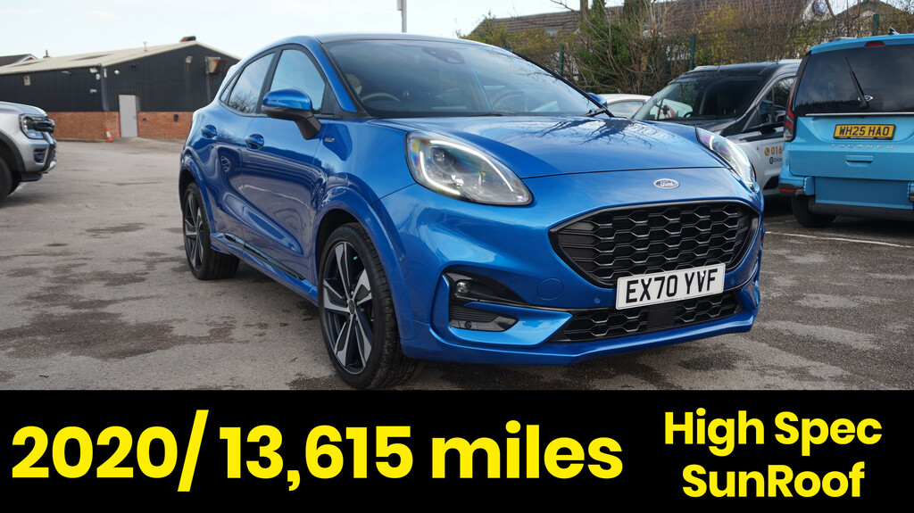 Ford Puma 1.0T Ecoboost St-line X Dct Blue