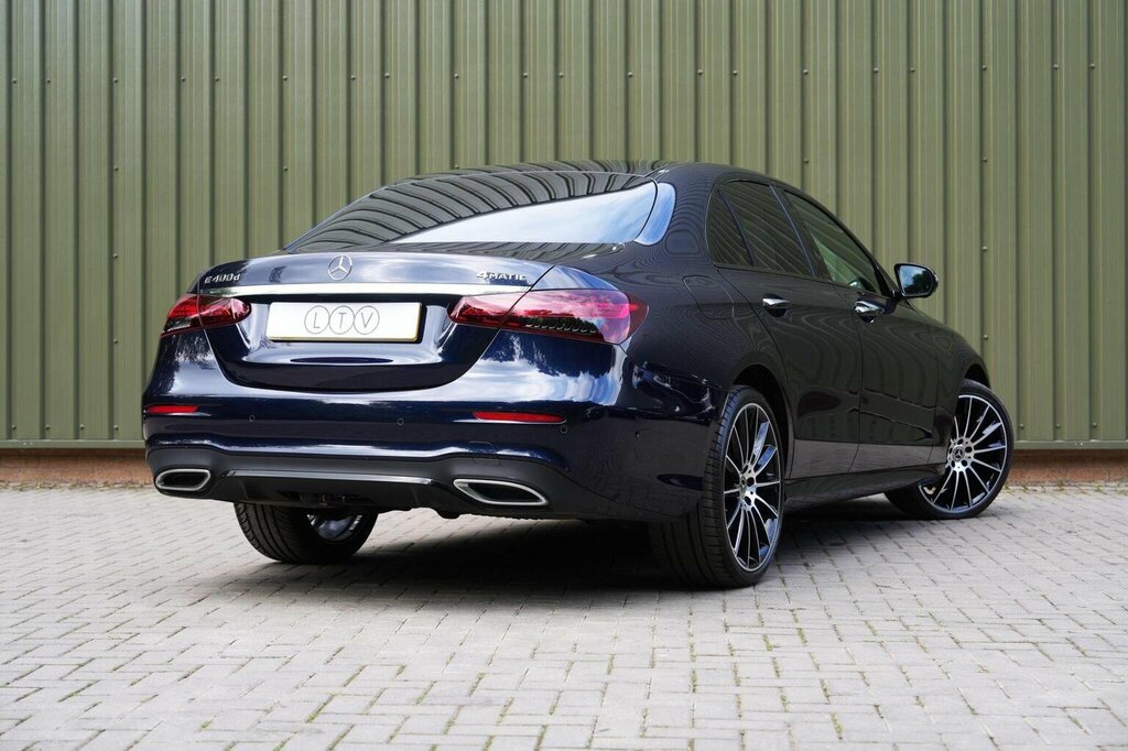 Mercedes-Benz E Class 2.9 E400d Amg Line Night Edition Premium Plus G- FX21UJR Blue #6