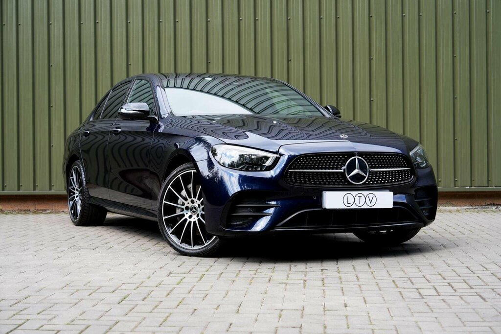 Mercedes-Benz E Class 2.9 E400d Amg Line Night Edition Premium Plus G- FX21UJR Blue