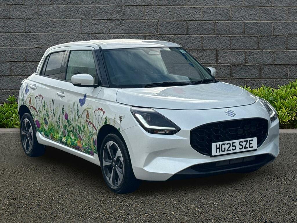 Suzuki Swift 1.2 Mhev Ultra Hatchback Hybrid White