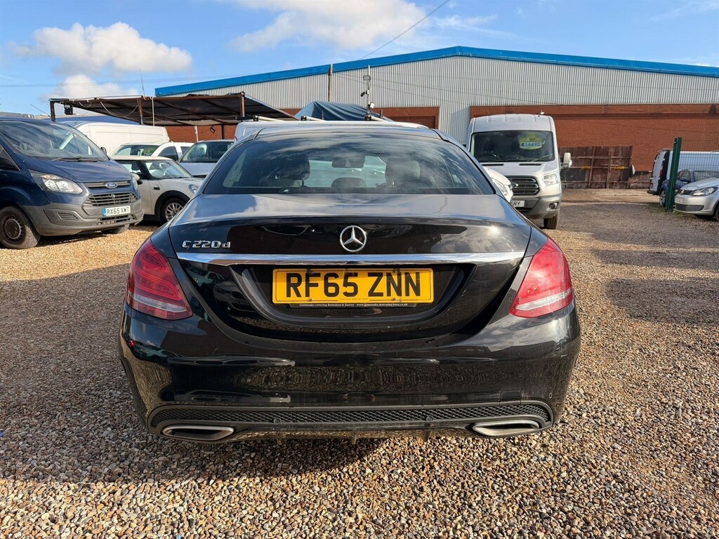 Mercedes-Benz C Class 2.1 D Amg Line Premium 7G-tronic Euro 6 Ss 4 RF65ZNN Black #4