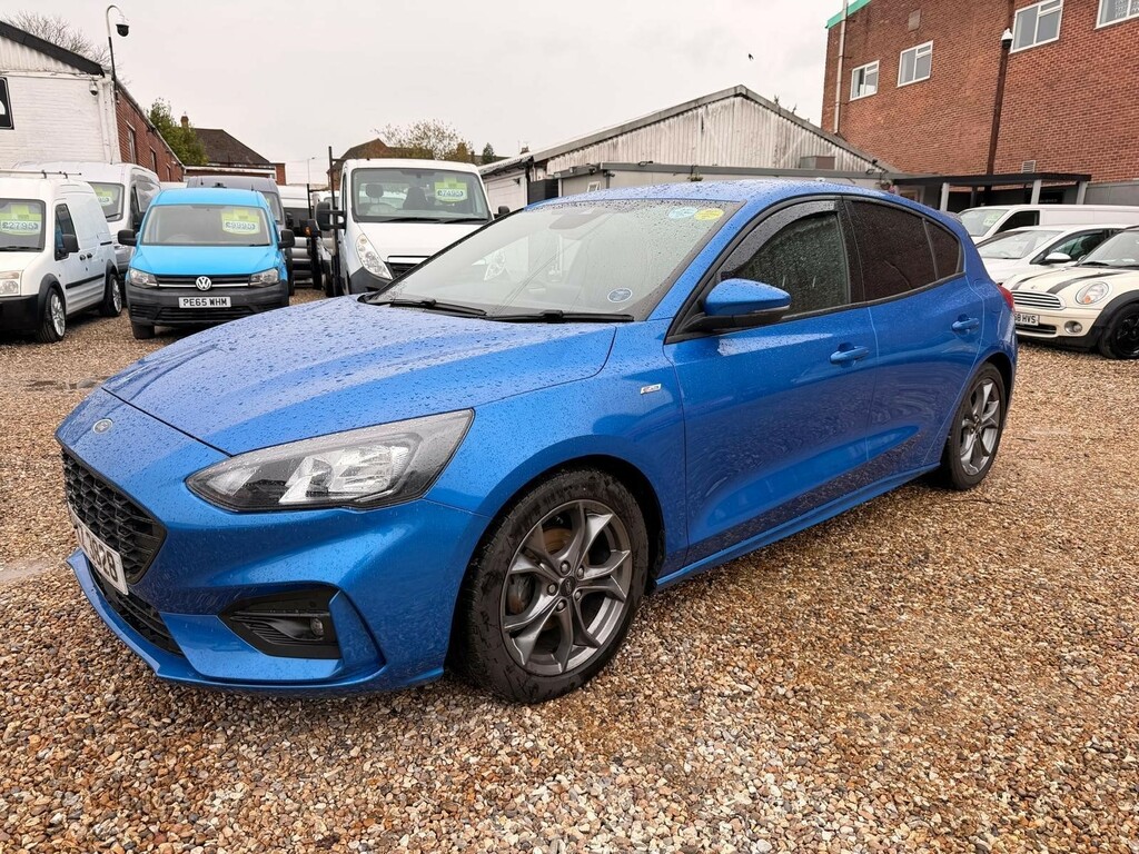 Ford Focus 1.5 Ecoblue St-line Euro 6 Ss PXZ3828 Blue #2