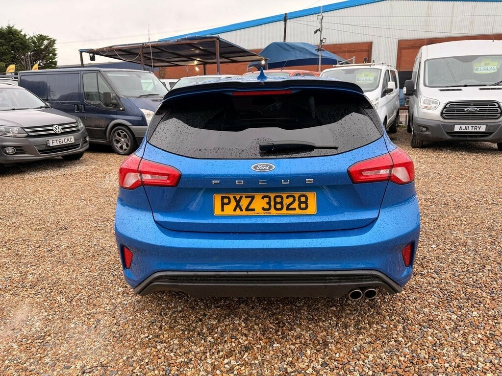 Ford Focus 1.5 Ecoblue St-line Euro 6 Ss PXZ3828 Blue #4