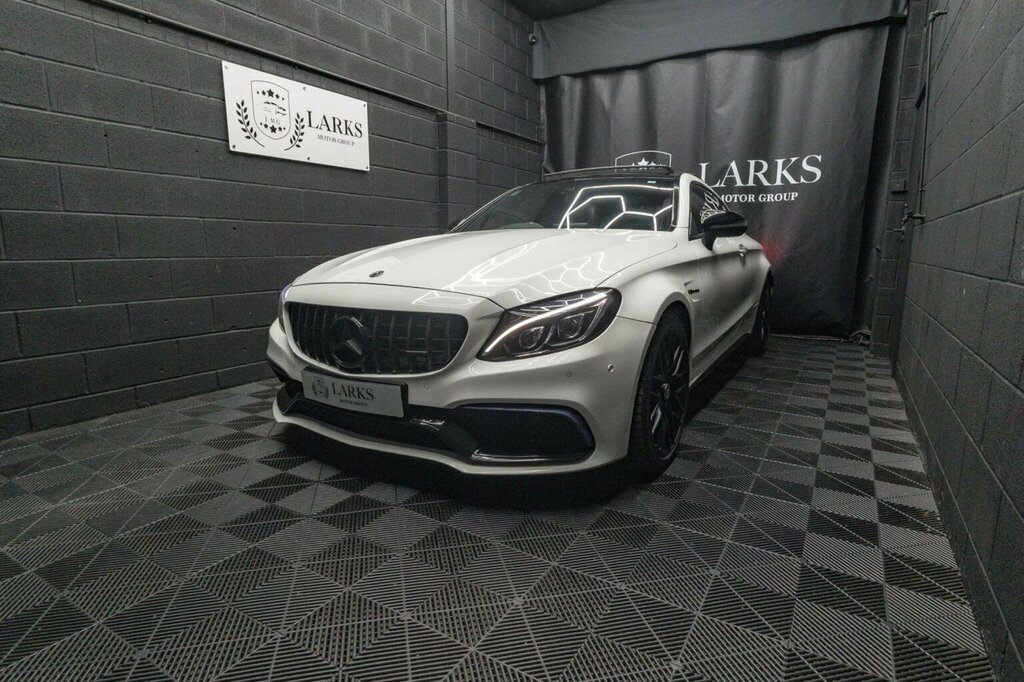 Mercedes-Benz C Class Coupe 4.0 C63 V8 Biturbo Amg Premium Spds Mct Eu YN18KDX White #6