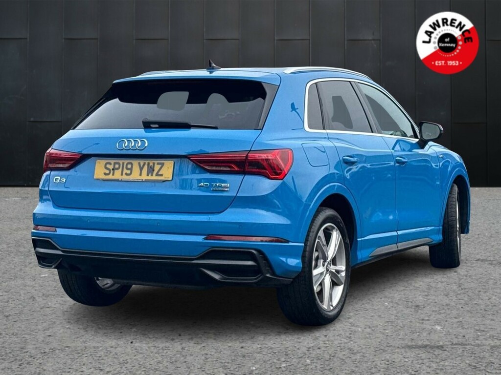 Audi Q3 40 Tfsi Quattro S Line S Tronic SP19YWZ Blue #3