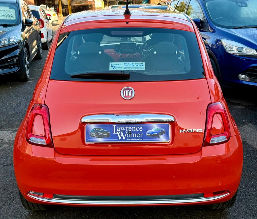 Fiat 500 1.0 Mhev Euro 6 Ss WO73OGU Red #6