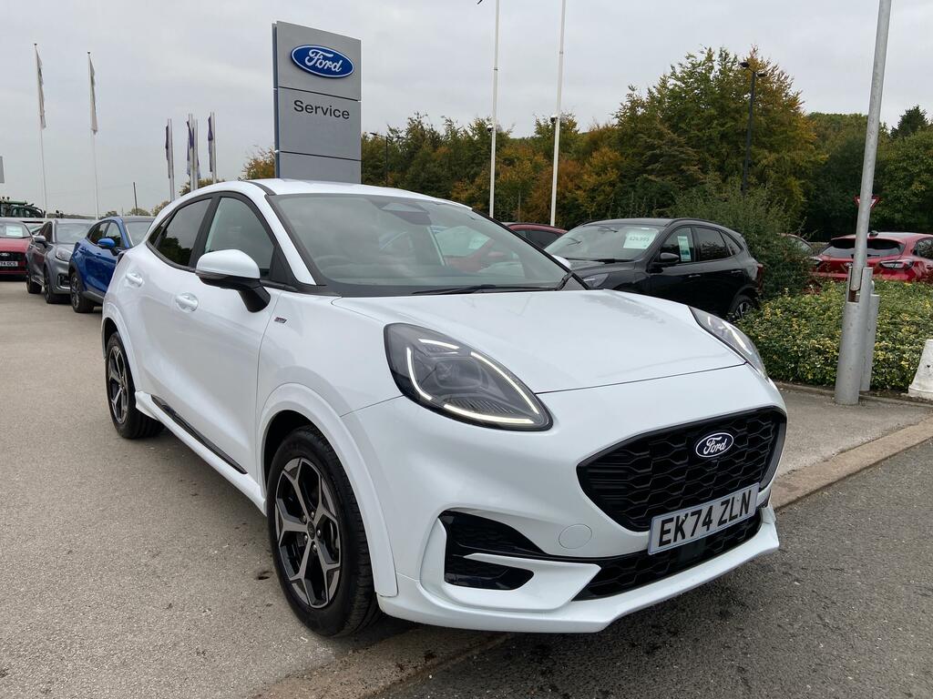 Ford Puma 1.0 Mhev St-line Mild Hybrid White
