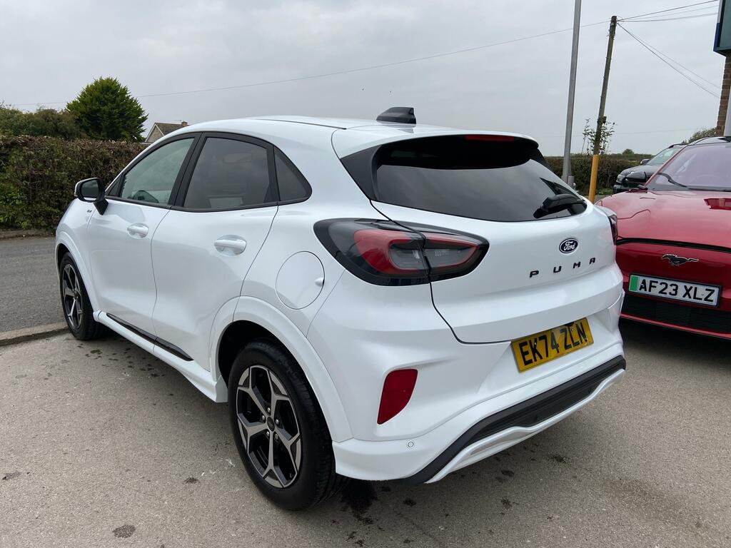 Ford Puma 1.0 Mhev St-line Mild Hybrid EK74ZLN White #4