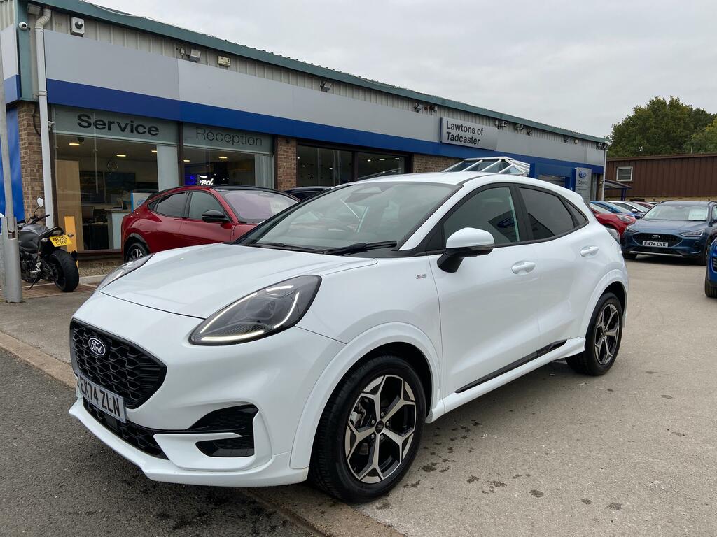 Ford Puma 1.0 Mhev St-line Mild Hybrid EK74ZLN White #3