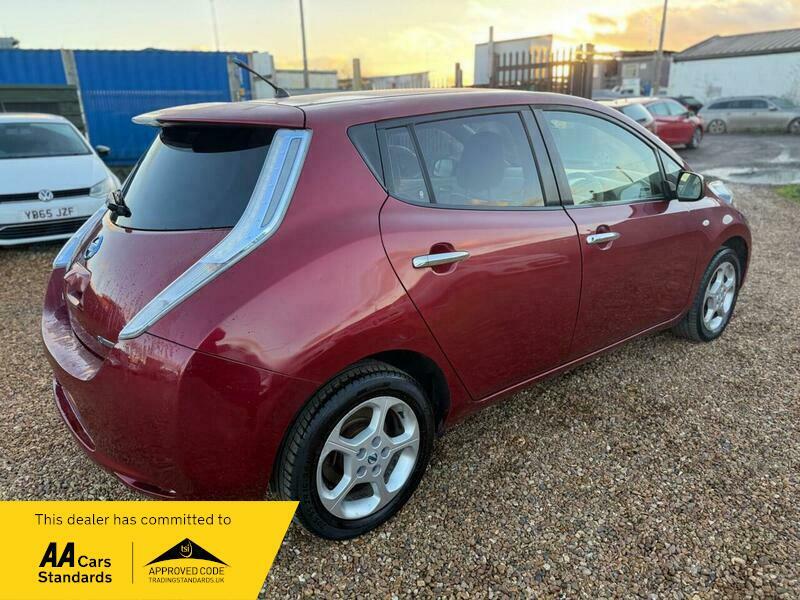Nissan Leaf 24Kwh Auto 5dr FL63SWN Red #6
