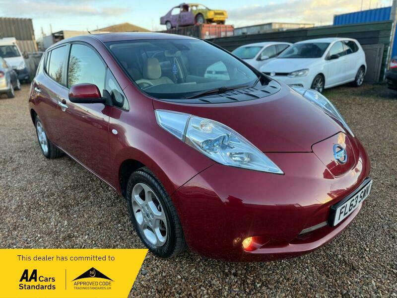 Nissan Leaf 24Kwh Auto 5dr FL63SWN Red #2
