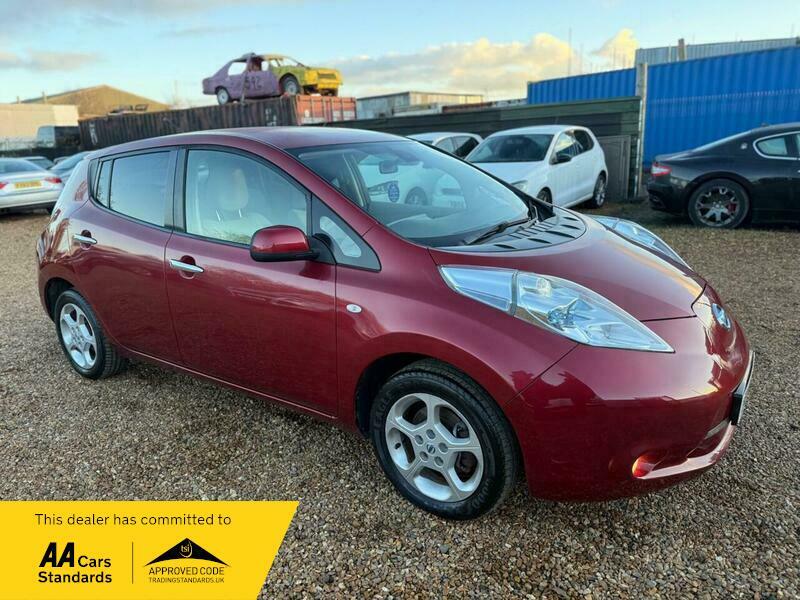 Nissan Leaf 24Kwh Auto 5dr FL63SWN Red #5