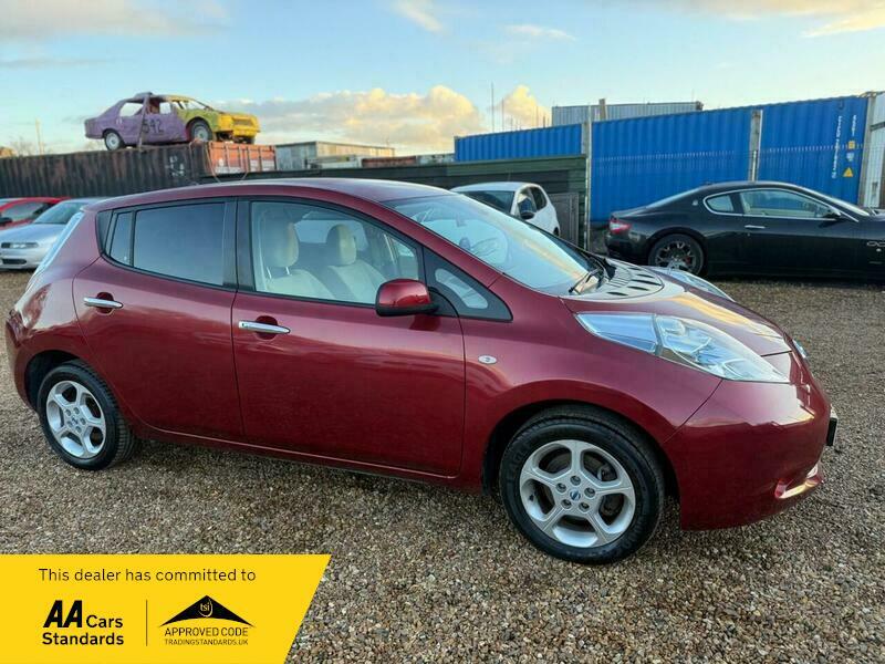 Nissan Leaf 24Kwh Auto 5dr FL63SWN Red #4