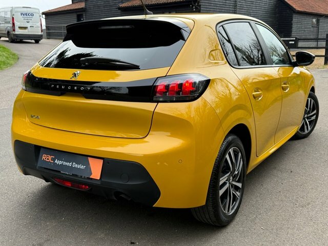 Peugeot 208 Puretech Active Premium EF72RDU Yellow #2