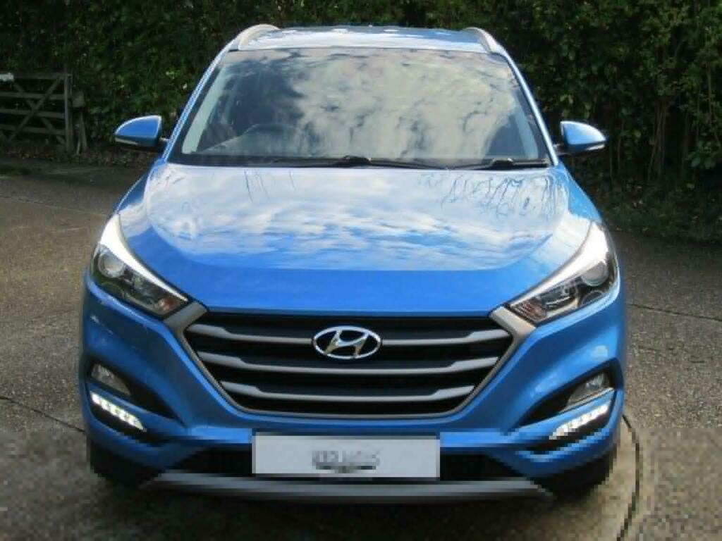 Hyundai Tucson Suv 1.7 Crdi Blue Drive Se Nav Euro 6 Ss 2 NU17YXD Blue #6