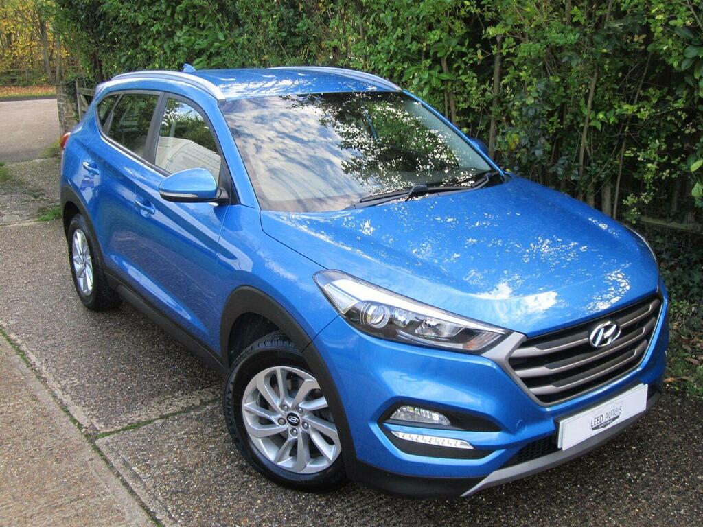 Hyundai Tucson Suv 1.7 Crdi Blue Drive Se Nav Euro 6 Ss 2 NU17YXD Blue #4