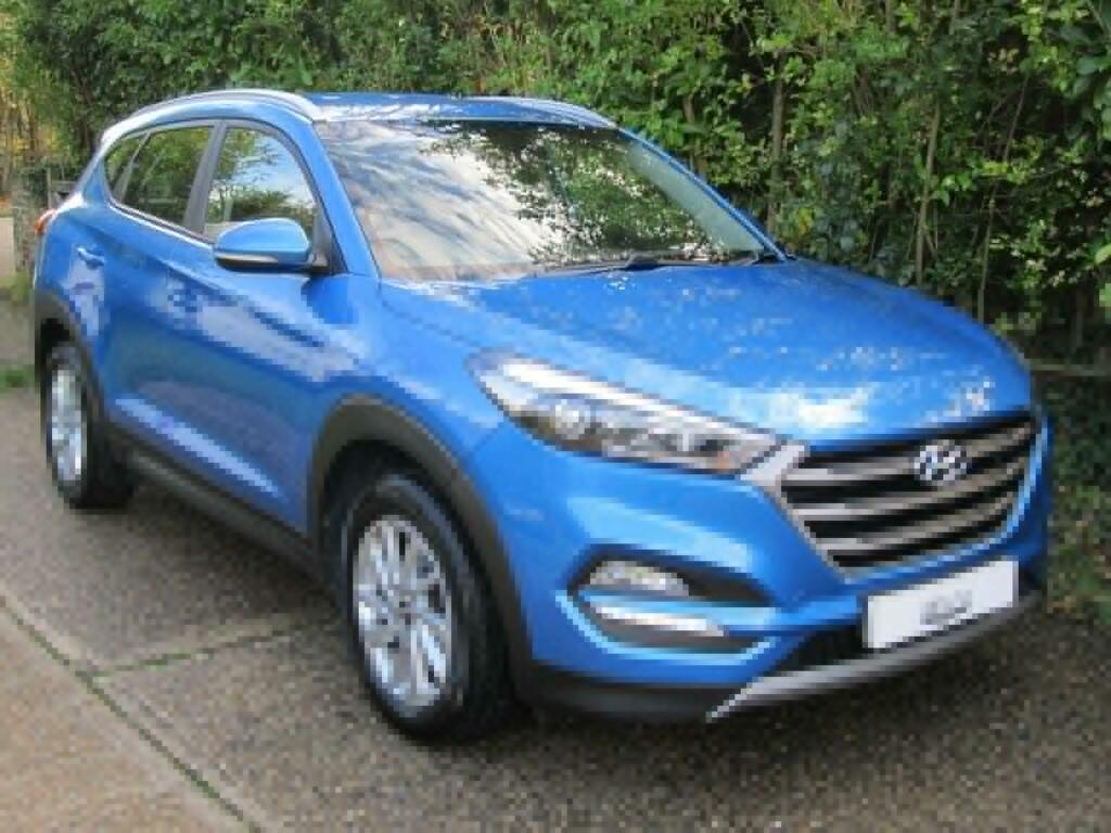 Hyundai Tucson Suv 1.7 Crdi Blue Drive Se Nav Euro 6 Ss 2 NU17YXD Blue #5