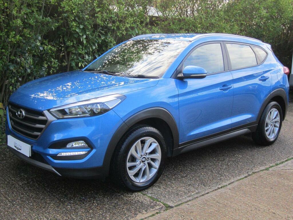 Hyundai Tucson Suv 1.7 Crdi Blue Drive Se Nav Euro 6 Ss 2 NU17YXD Blue #2
