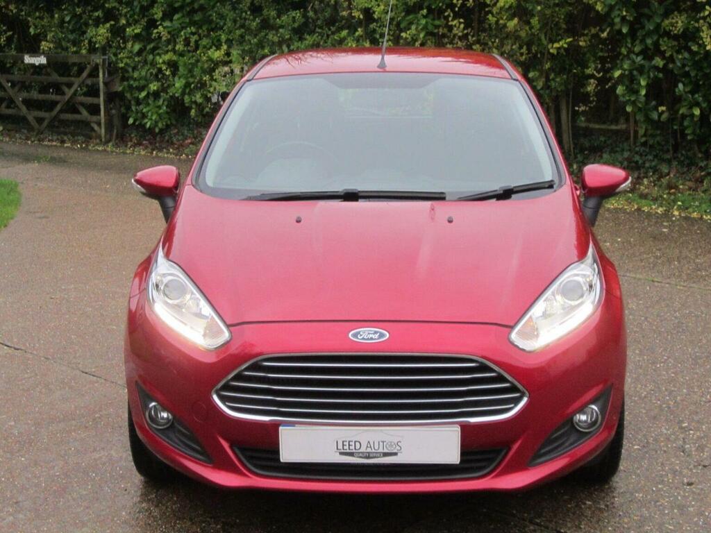 Ford Fiesta Hatchback 1.0T Ecoboost Zetec Euro 6 Ss 20 GX65LGG Red #2