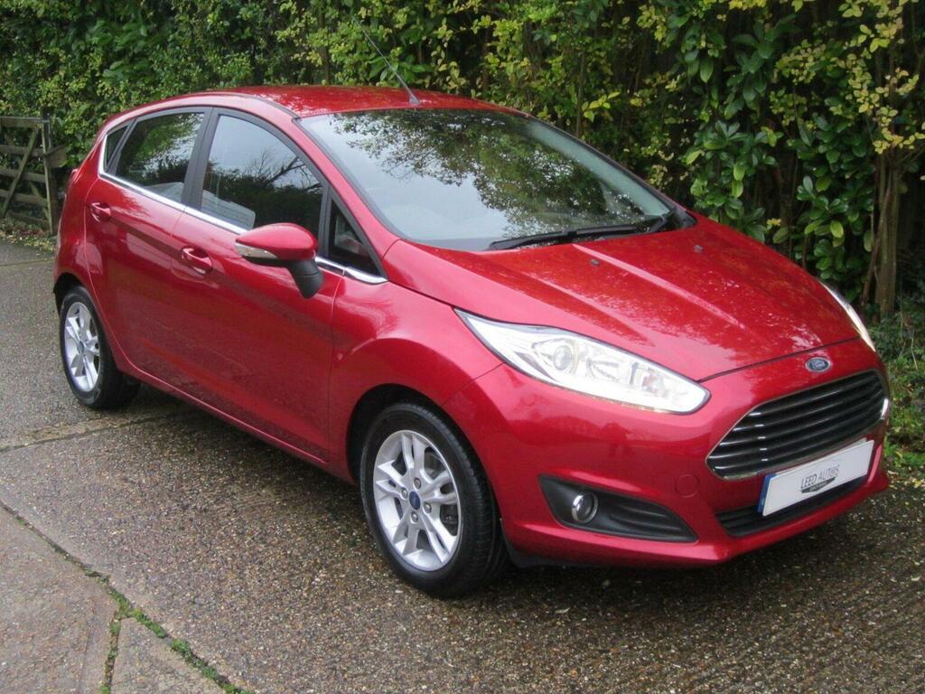 Ford Fiesta Hatchback 1.0T Ecoboost Zetec Euro 6 Ss 20 GX65LGG Red #6