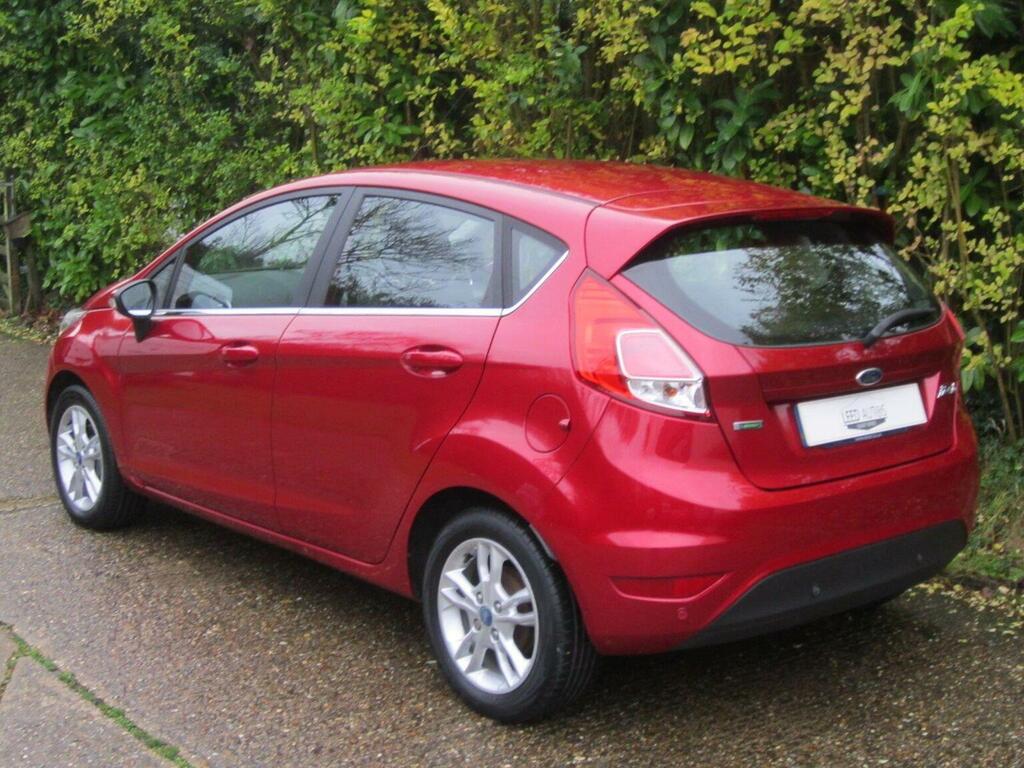Ford Fiesta Hatchback 1.0T Ecoboost Zetec Euro 6 Ss 20 GX65LGG Red #4