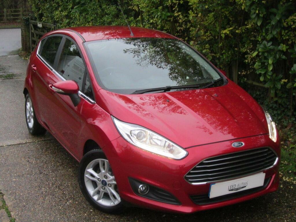 Ford Fiesta Hatchback 1.0T Ecoboost Zetec Euro 6 Ss 20 GX65LGG Red #5