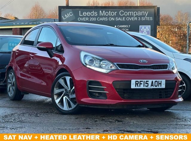 Kia RIO Hatchback Red
