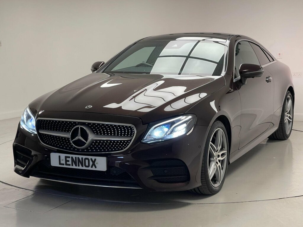 Mercedes-Benz E Class 2.0 E350 Amg Line Premium Plus Coupe Red #2
