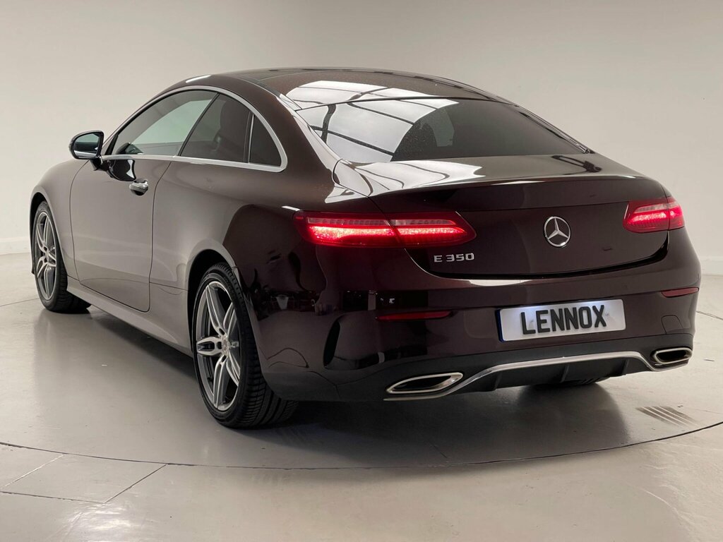 Mercedes-Benz E Class 2.0 E350 Amg Line Premium Plus Coupe Red #3