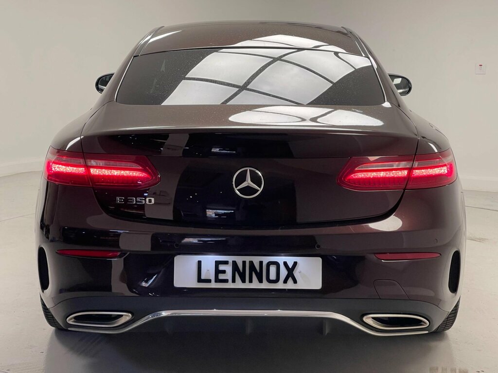Mercedes-Benz E Class 2.0 E350 Amg Line Premium Plus Coupe Red #4
