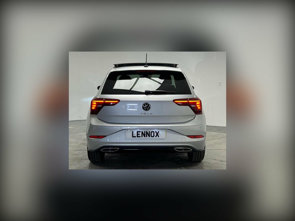 Volkswagen Polo 1.0 Tsi R-line Dsg Euro 6 Ss GJ23YPD Silver #6