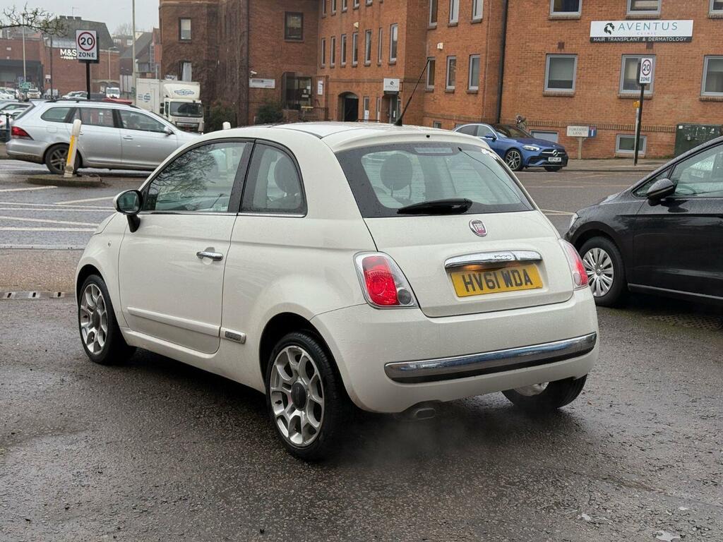 Fiat 500 1.2 500 1.2 Lounge Start Stop HV61WDA White #4