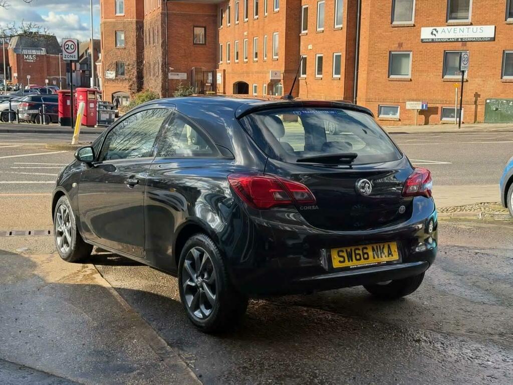 Vauxhall Corsa 1.4 I Ecoflex Sting SW66NKA Black #4