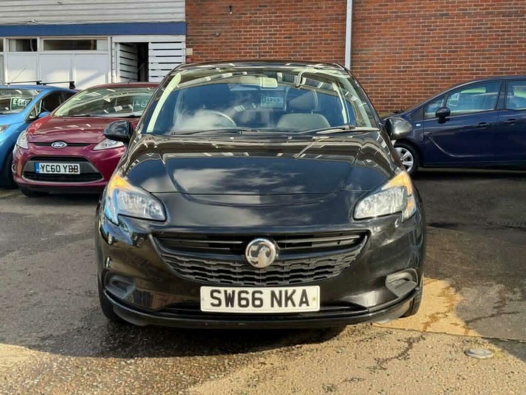 Vauxhall Corsa 1.4 I Ecoflex Sting SW66NKA Black #2