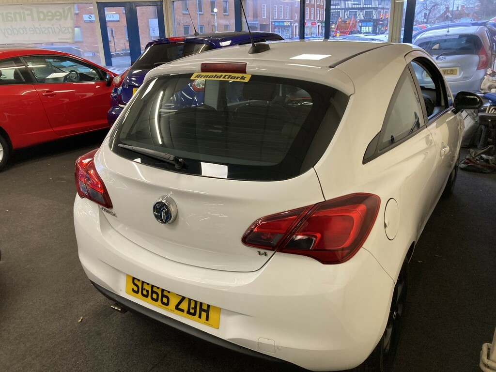Vauxhall Corsa 1.4 I Ecoflex Sri SG66ZDH White #5