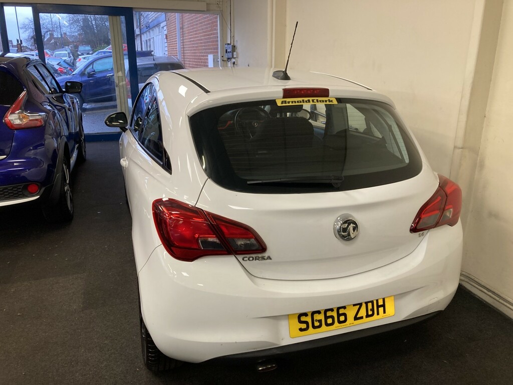 Vauxhall Corsa 1.4 I Ecoflex Sri SG66ZDH White #4