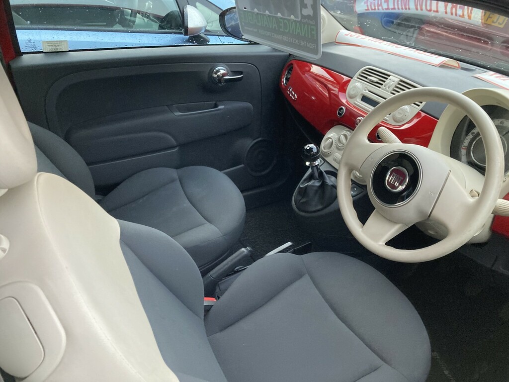 Fiat 500 1.2 Pop FV63SEY Red #6