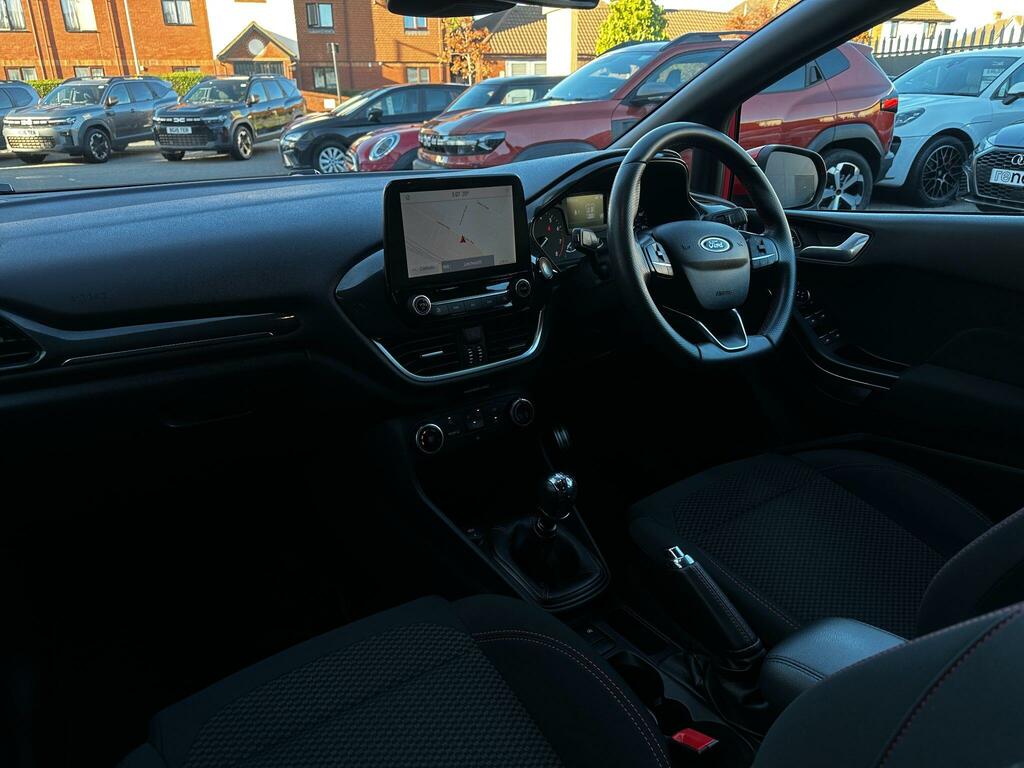 Ford Fiesta 1.0T Ecoboost Mhev St-line Edition Euro 6 Ss LO70YSE Red #2
