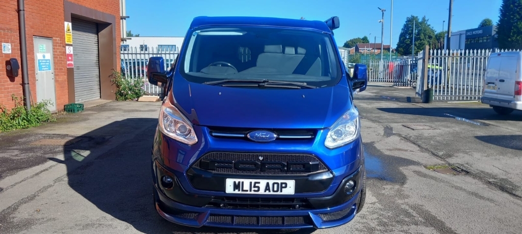 Ford Transit Custom 2.2 290 Trend Lr Pv ML15AOP Blue #2