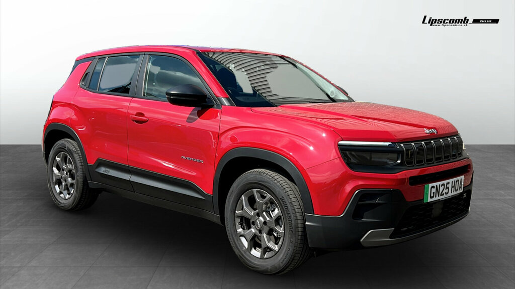 Jeep Avenger 54Kwh Longitude Suv 156 Ps Red