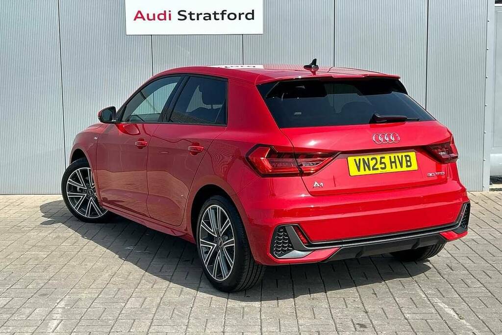 Audi A1 30 Tfsi S Line S Tronic VN25HVB Red #3