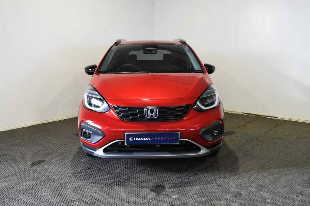 Honda Jazz 1.5 I-mmd Hybrid Crosstar Advance Ecvt VX75MDN Red #6