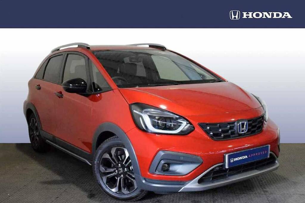 Honda Jazz 1.5 I-mmd Hybrid Crosstar Advance Ecvt Red