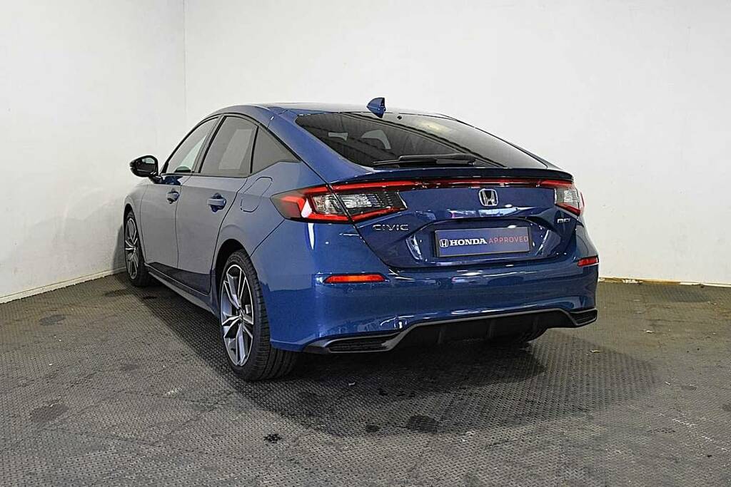 Honda Civic 2.0 Ehev Advance Cvt VO75FFW Blue #3