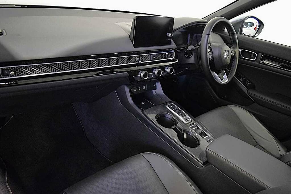 Honda Civic 2.0 Ehev Advance Cvt VO75FFW Blue #2