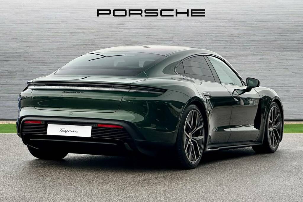 Porsche Taycan 440Kw 105Kwh 4S Black Edition Green #3
