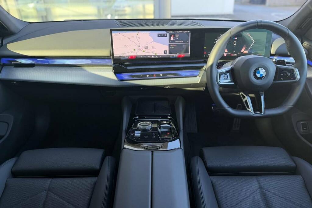 BMW 5 Series 520I M Sport Pro AO75KVU Grey #5