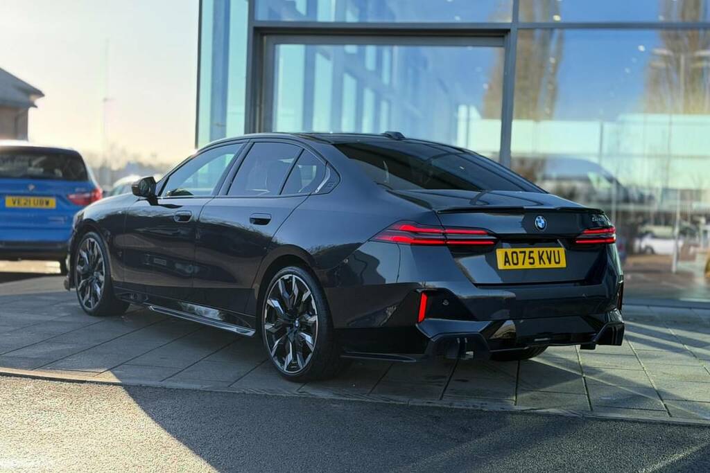 BMW 5 Series 520I M Sport Pro AO75KVU Grey #2